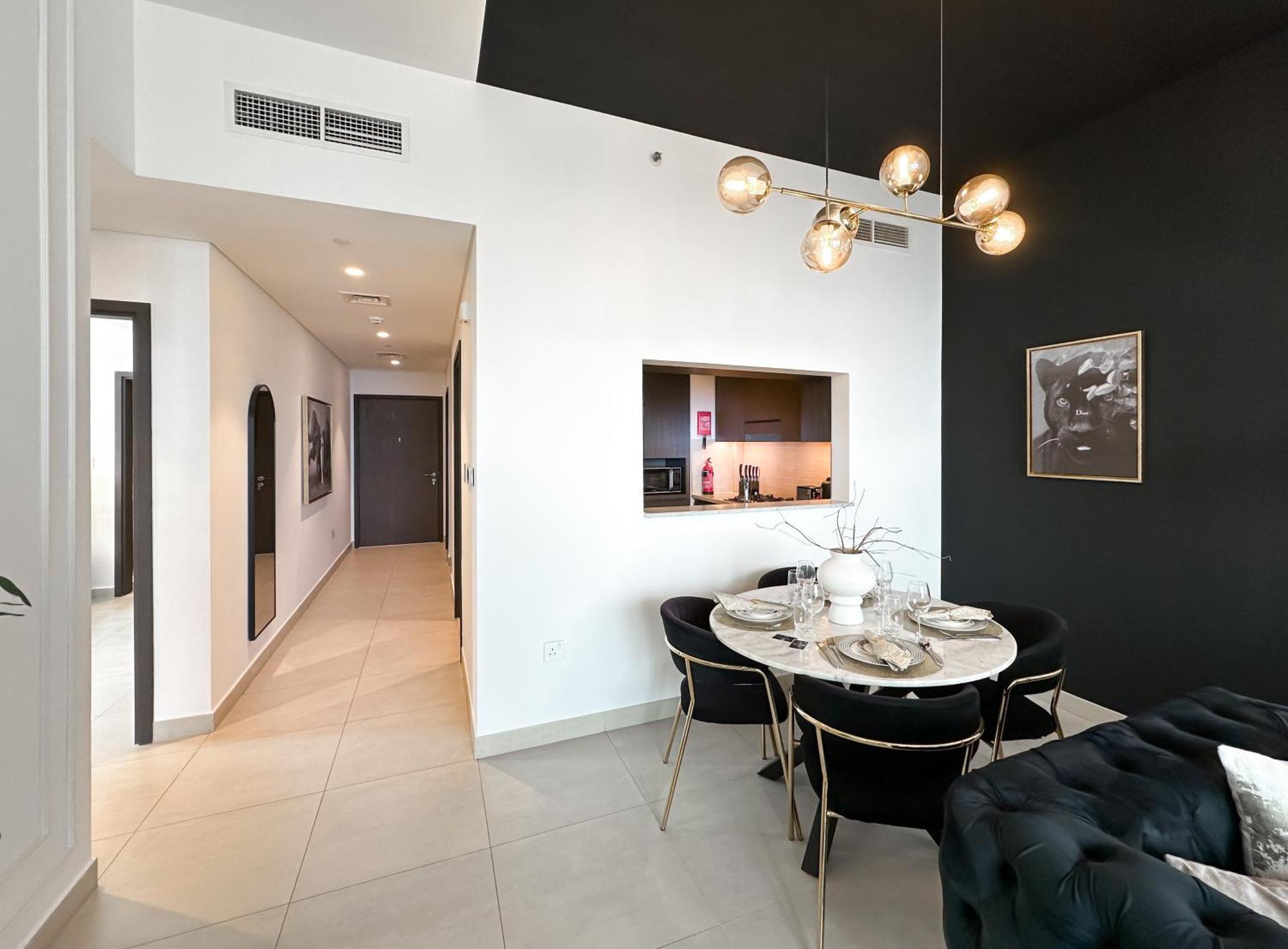 Stylish 2 Bedroom Dior-Inspired Apartment Connected To Dubai Mall Exterior foto