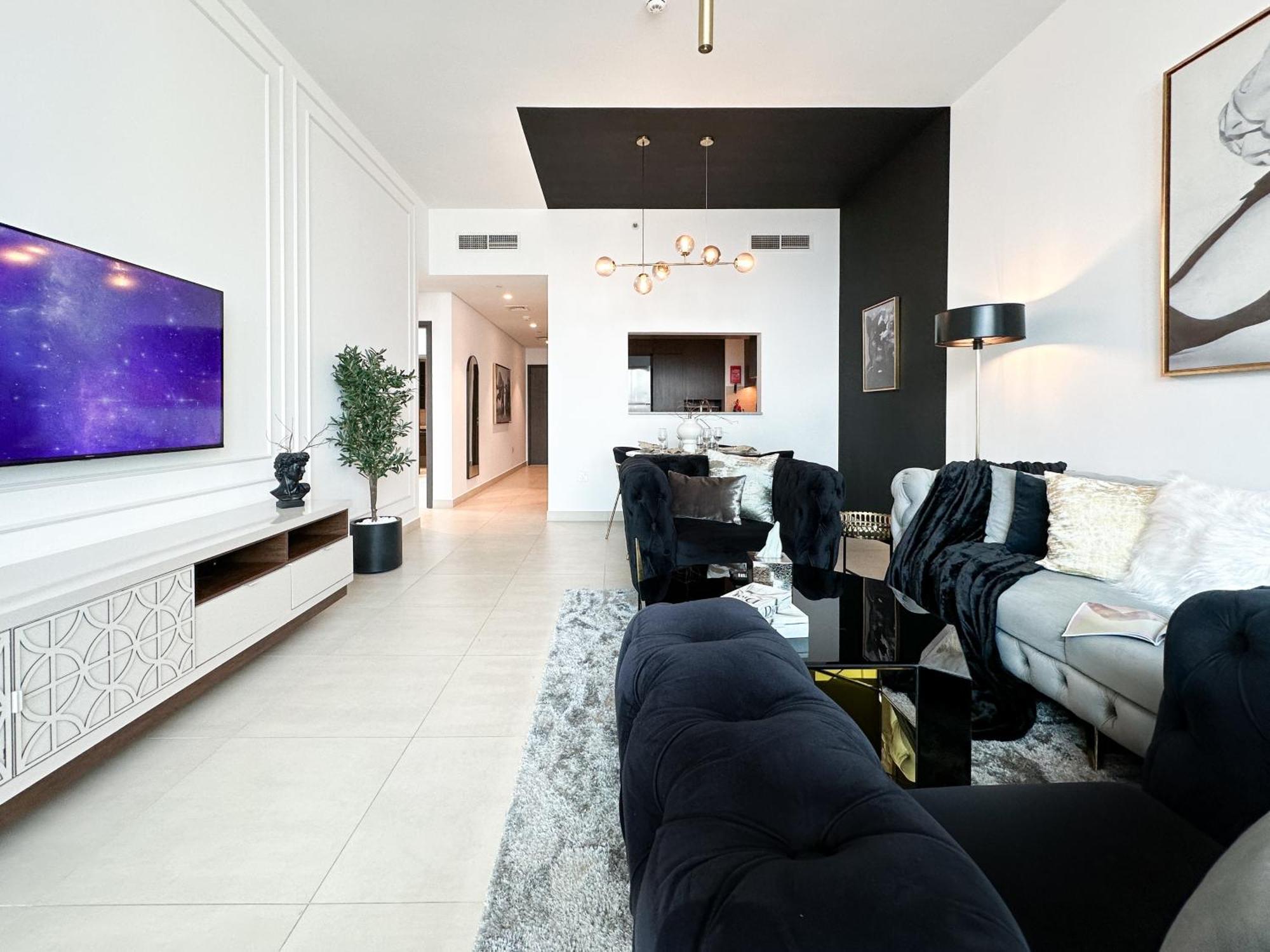 Stylish 2 Bedroom Dior-Inspired Apartment Connected To Dubai Mall Exterior foto