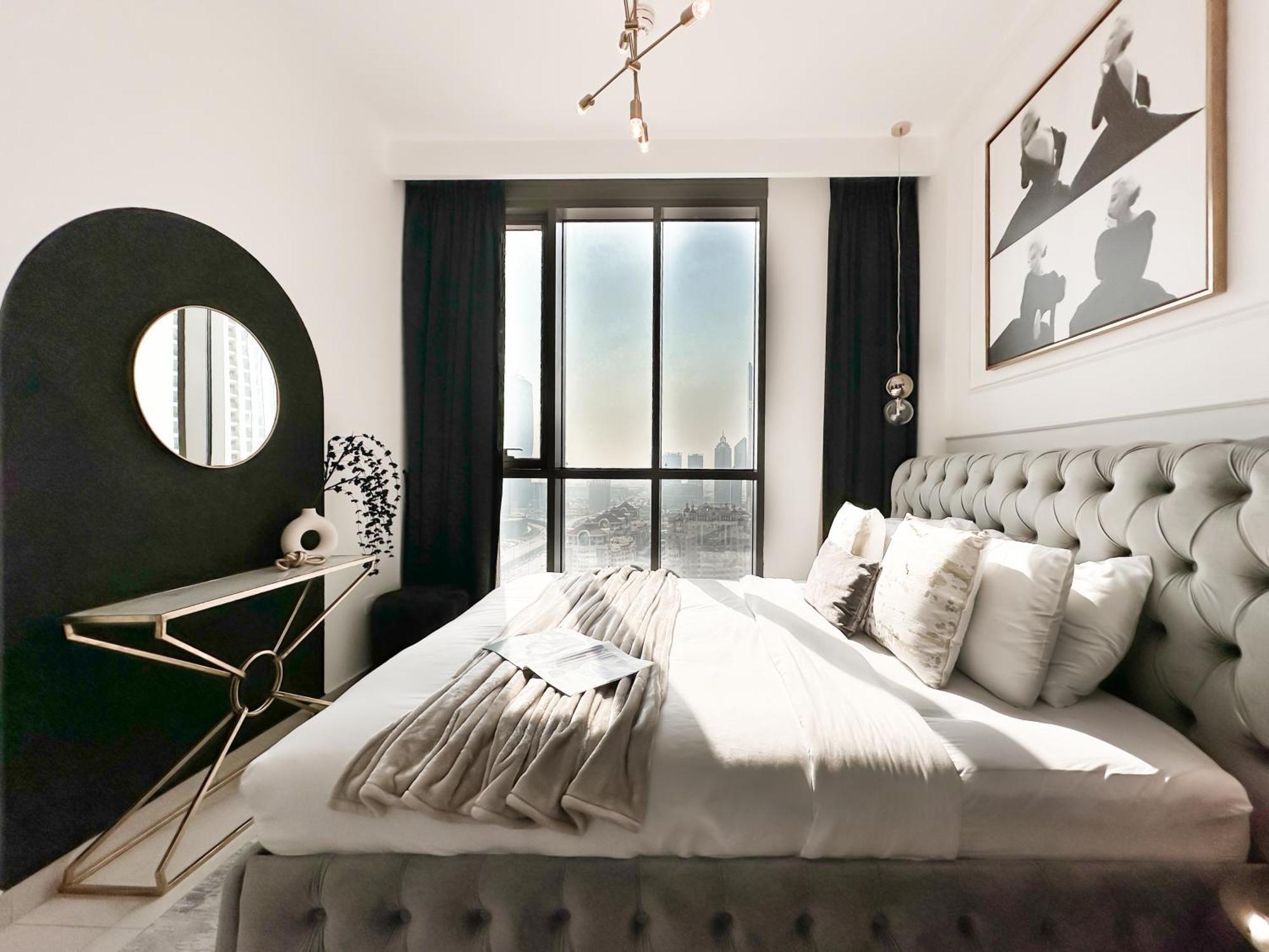 Stylish 2 Bedroom Dior-Inspired Apartment Connected To Dubai Mall Exterior foto